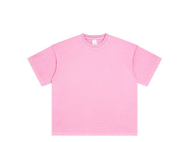 250G Vintage Washed Distressed Loose-Fit Cotton T-Shirt