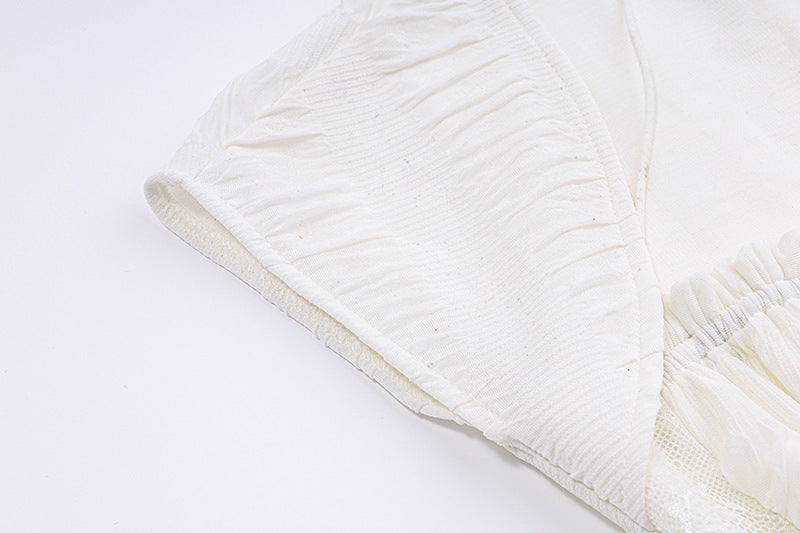 Pure Desire Tie - Front Puff Dress