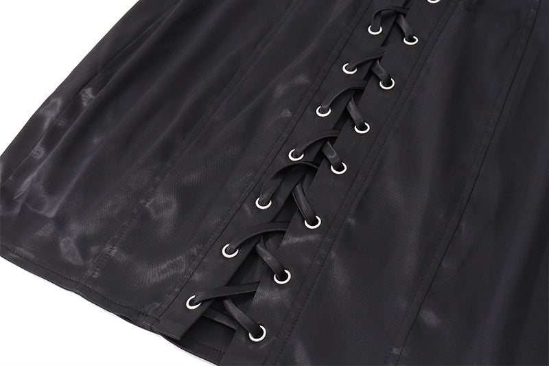 Satin Bandeau Bodycon Dress