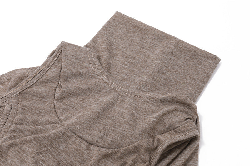 Dark Deconstructed Hooded Lace - Up Dress