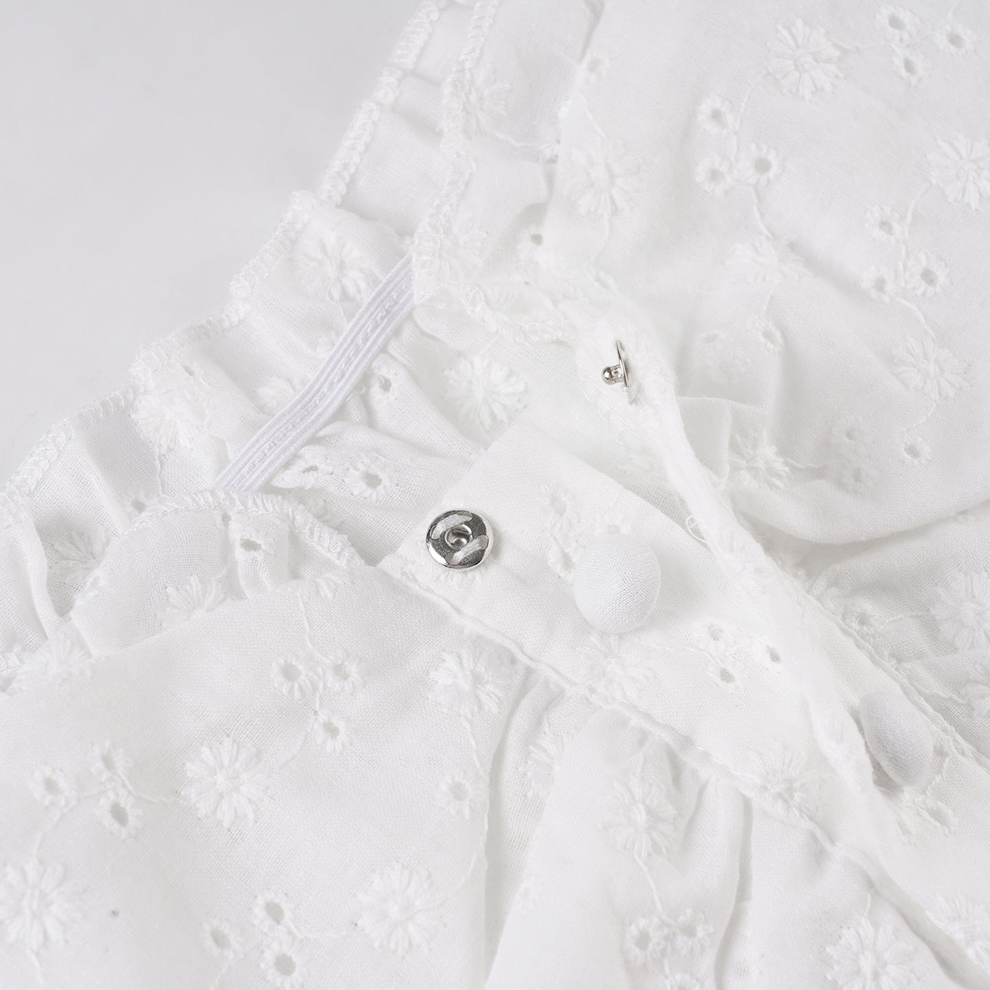 Vintage French Broderie Anglaise Top