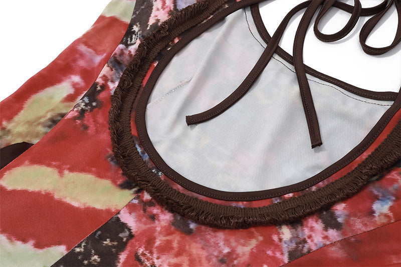 Bohemian Printed Tank Maxi Dress