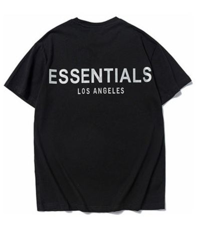 Simple Letter - Printed Loose Short - Sleeve T - Shirt