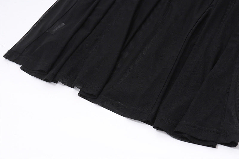 Night Elf Butterfly Halter Maxi Dress