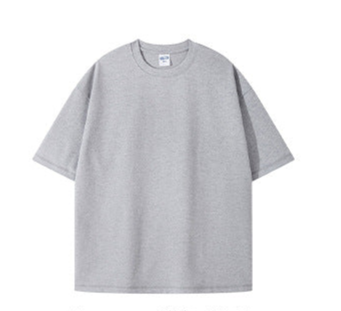 385G Heavyweight Solid Loose-Fit T-Shirt