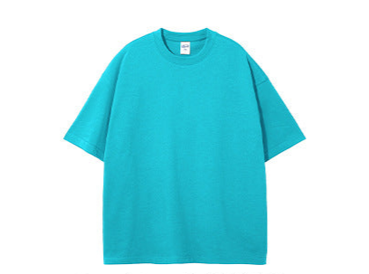 275g Earth-Tone Loose-Fit Solid Cotton T-Shirt