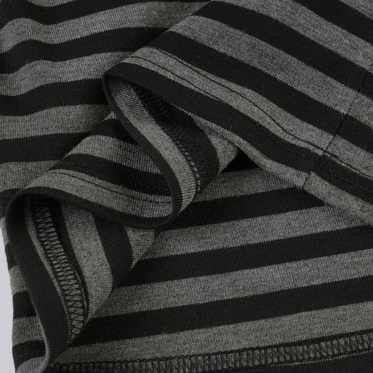 Vintage Striped Halter Deep - V Crop Top