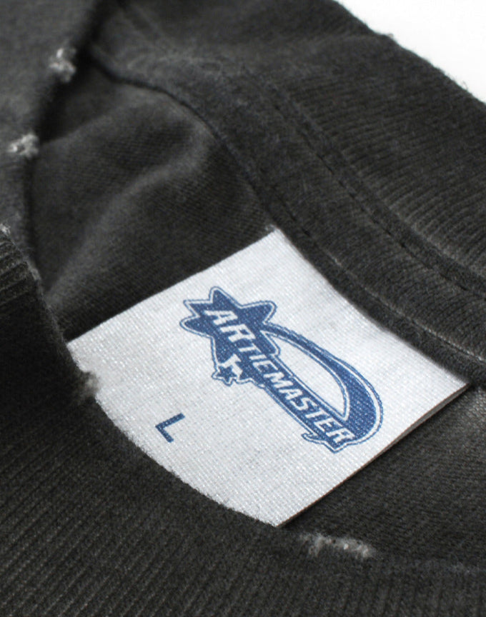 275g Reverse - side Color - Stirred Vintage Edged Washed T - Shirt