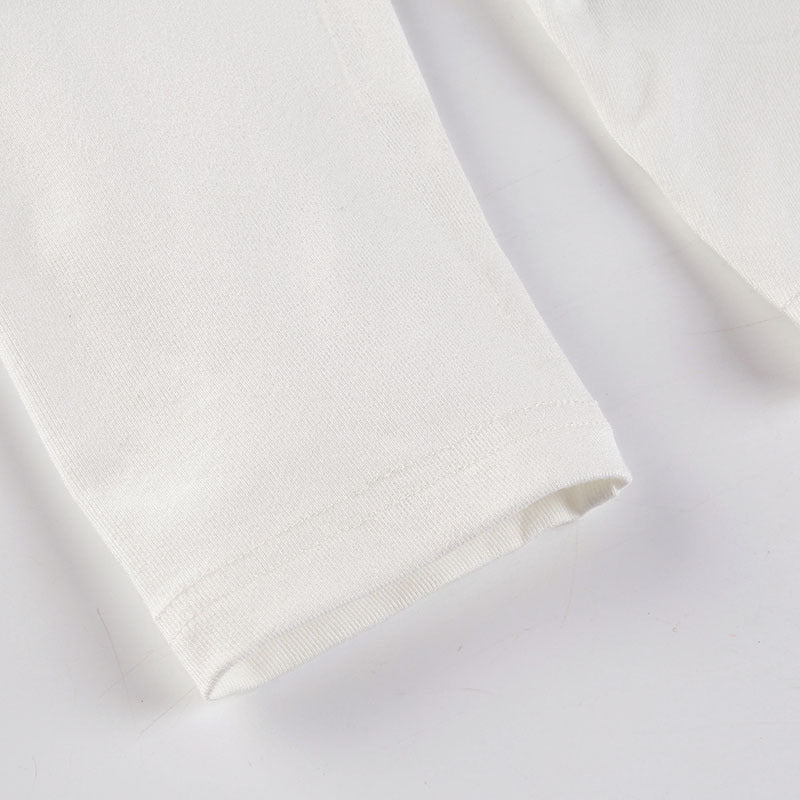 Casual One - Side Off - Shoulder Lazy Crop Top