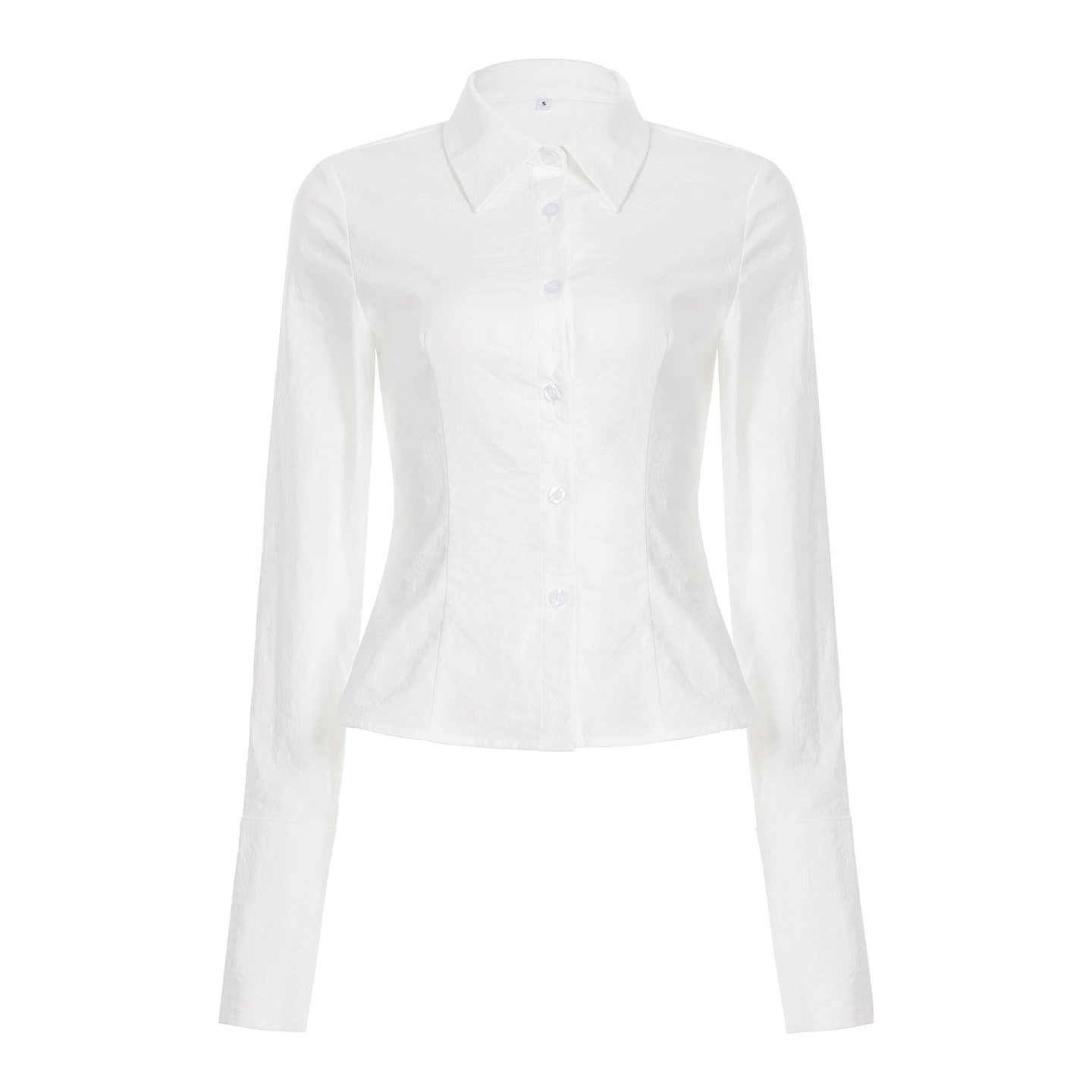 Slim - Fit Button - Down Long - Sleeve Shirt