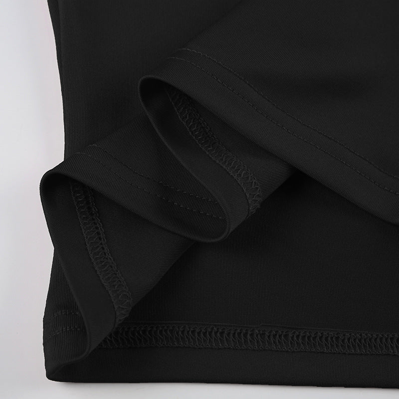 Simple Sexy Lace - Trimmed Halter Top