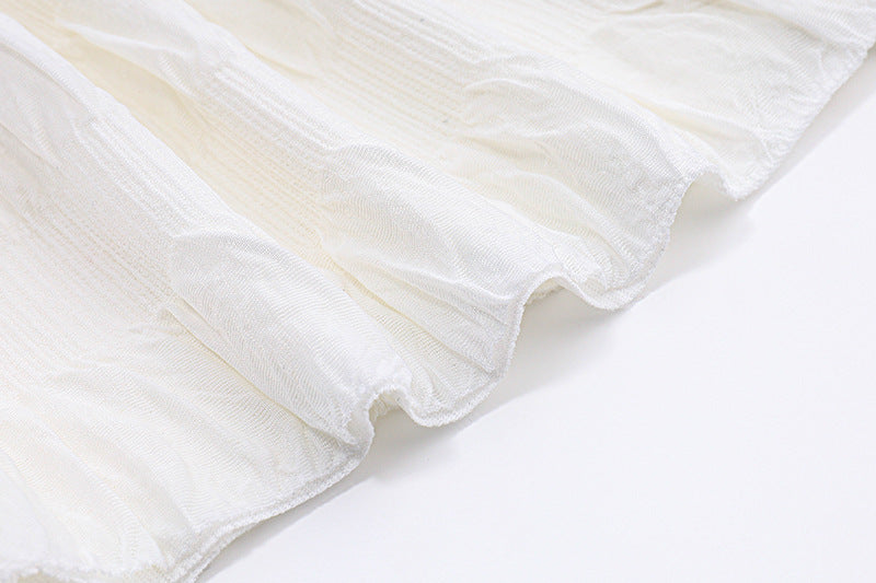 Pure Desire Tie - Front Puff Dress