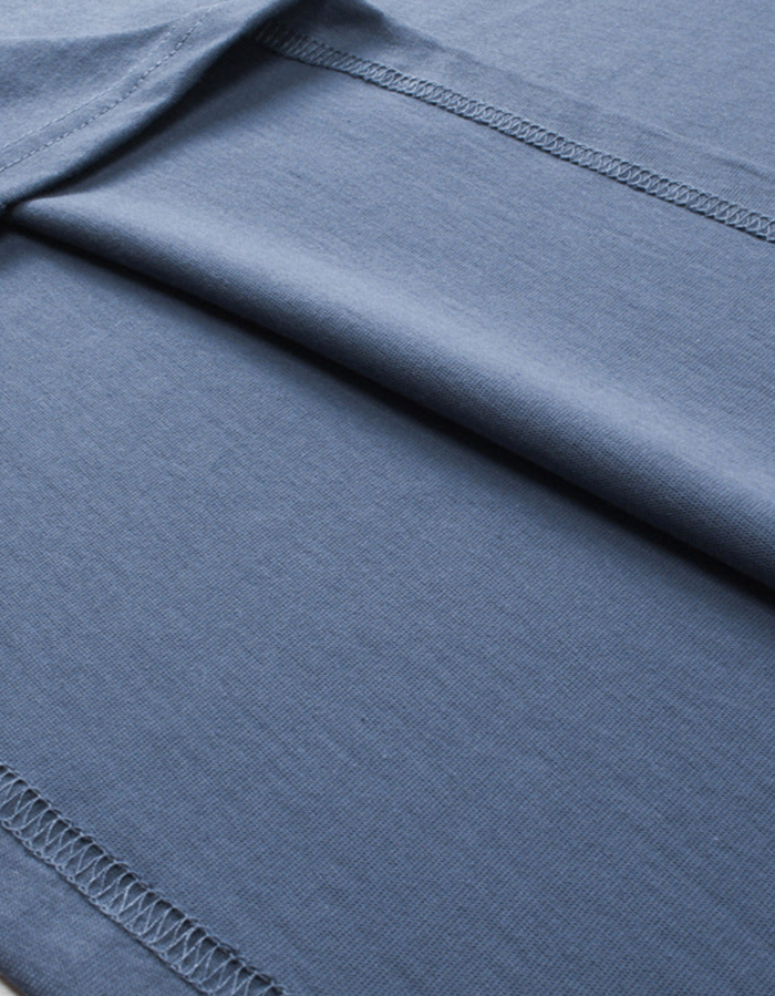 190G Loose-Fit Cotton Solid Essential T-Shirt