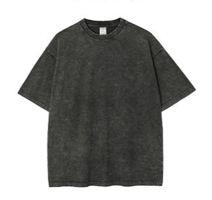 High-Street Vintage Snow-Wash Batik Washed T-Shirt