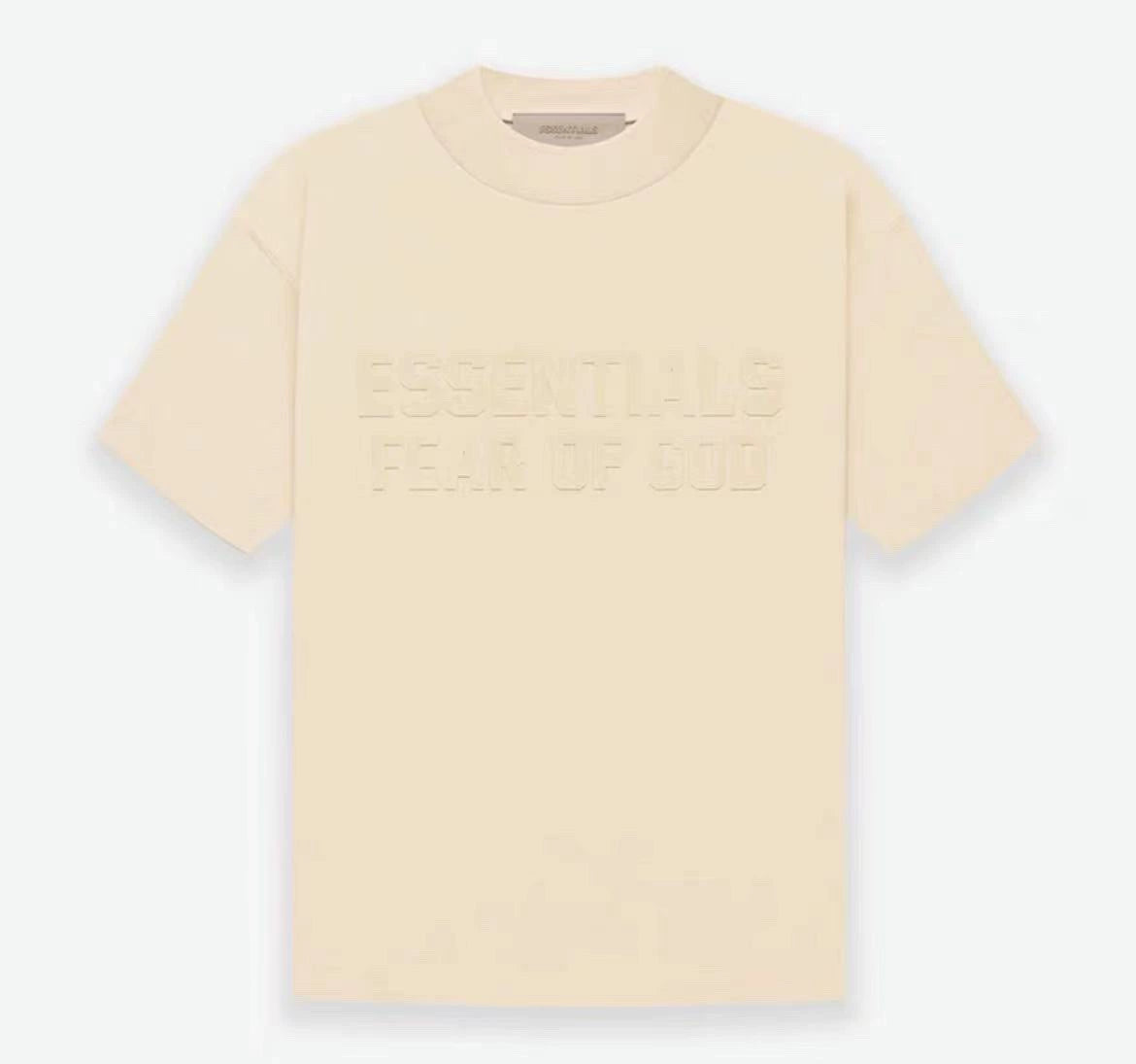 Simple Embossed Loose Short - Sleeve T - Shirt