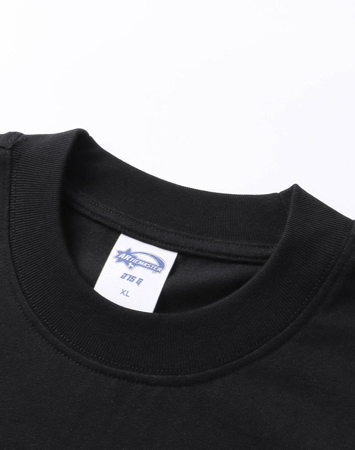 Oversized Cropped Loose-Fit T-Shirt