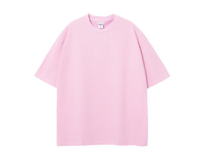 275g Earth-Tone Loose-Fit Solid Cotton T-Shirt