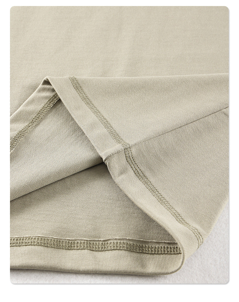 385G Heavyweight Solid Loose-Fit T-Shirt