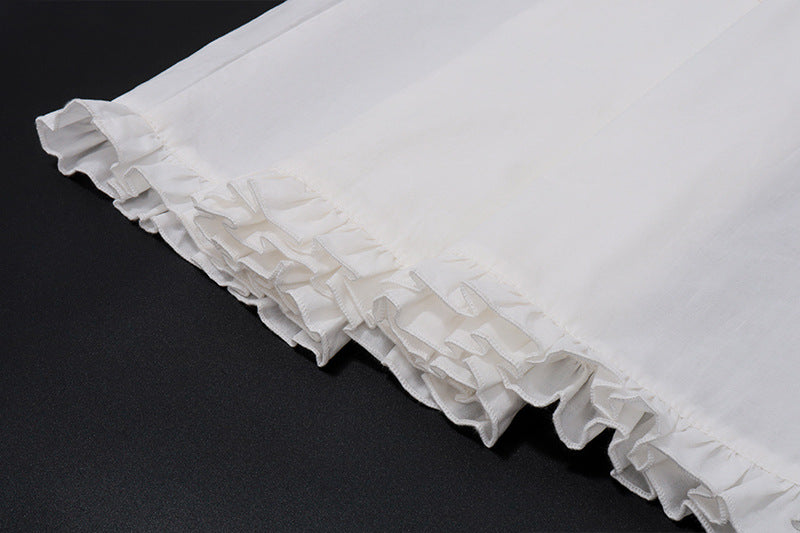 Ruffled Slip Maxi Dress