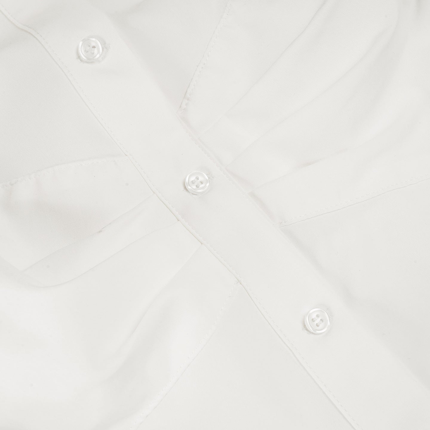 Classic Office Short - Sleeve White Shirt