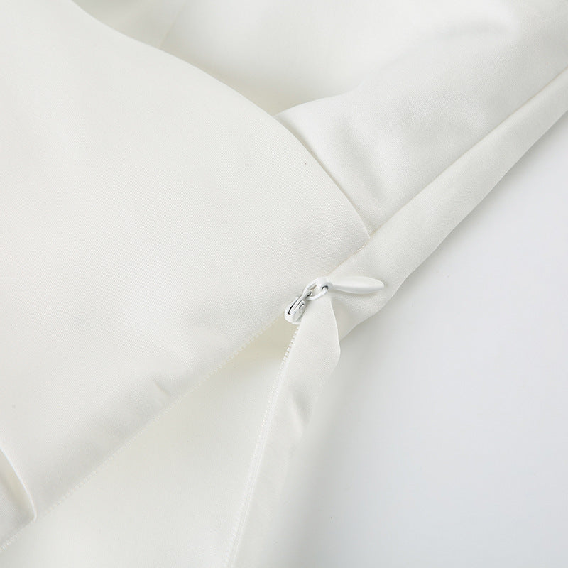 Sultry Twist - Knot Collared Blouse