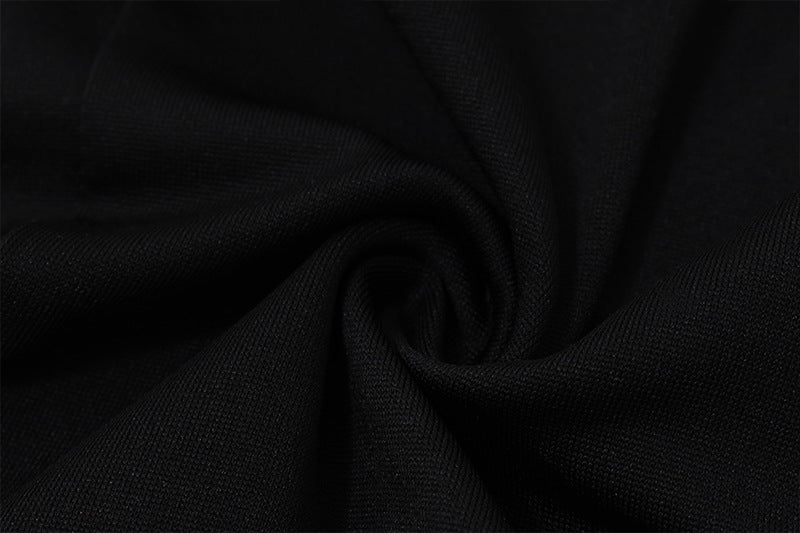 Color - Block Spliced Slip Maxi Dress