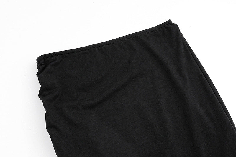 Lace - Up Cutout Halter Waist - Baring Set