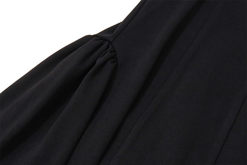 Evening - Style Satin Bandeau Flare Dress