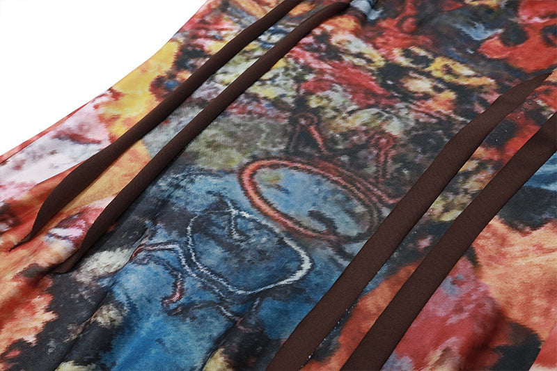 Bohemian Printed Tank Maxi Dress