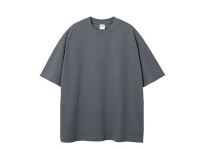 305G Earth-Tone Cotton Loose-Fit Essential T-Shirt