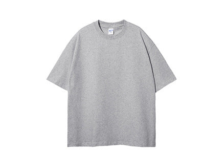 305G Earth-Tone Cotton Loose-Fit Essential T-Shirt