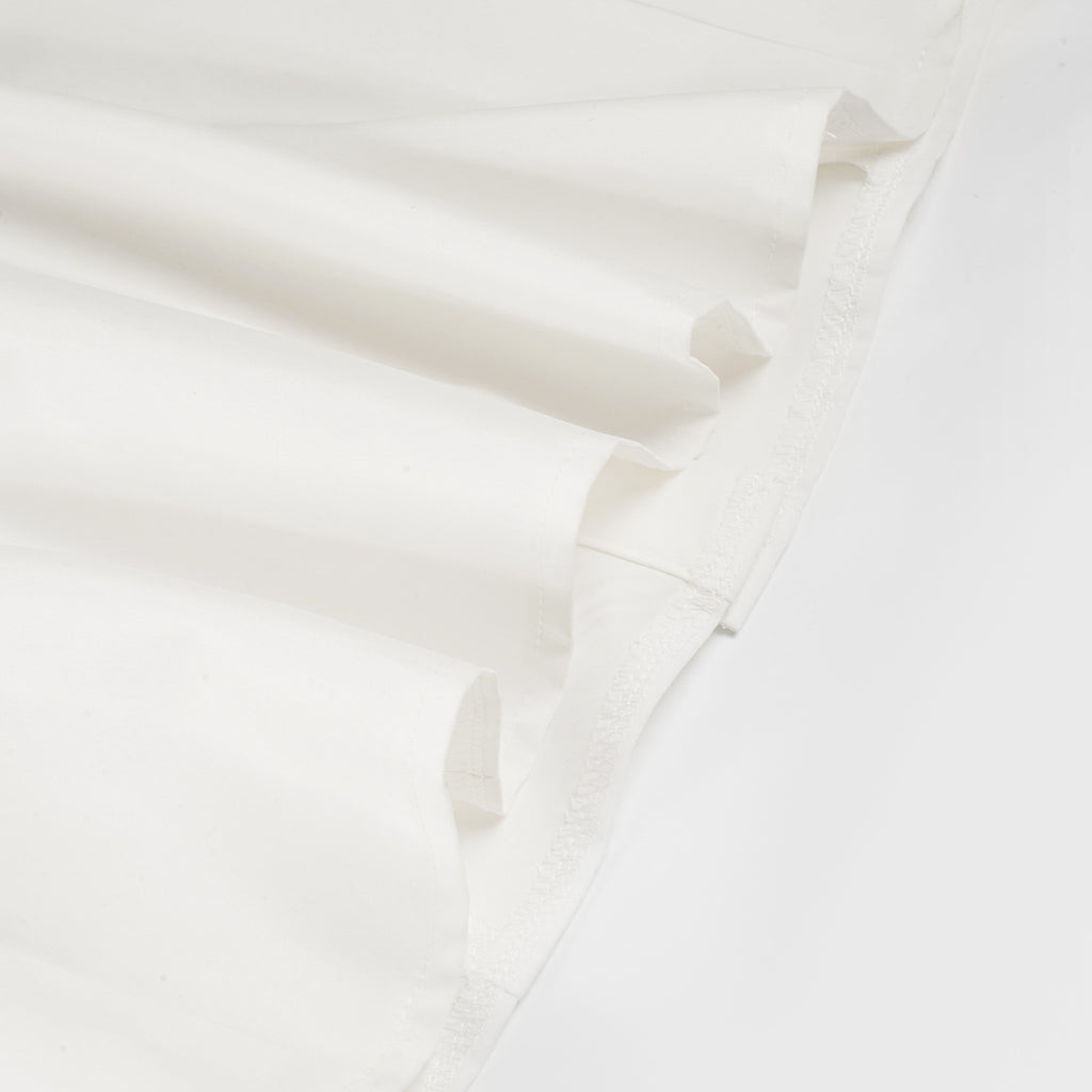 Classic Office Short - Sleeve White Shirt