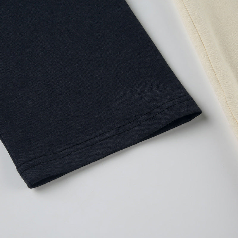 Personalized Number Color - Block Off - Shoulder Loose T - Shirt