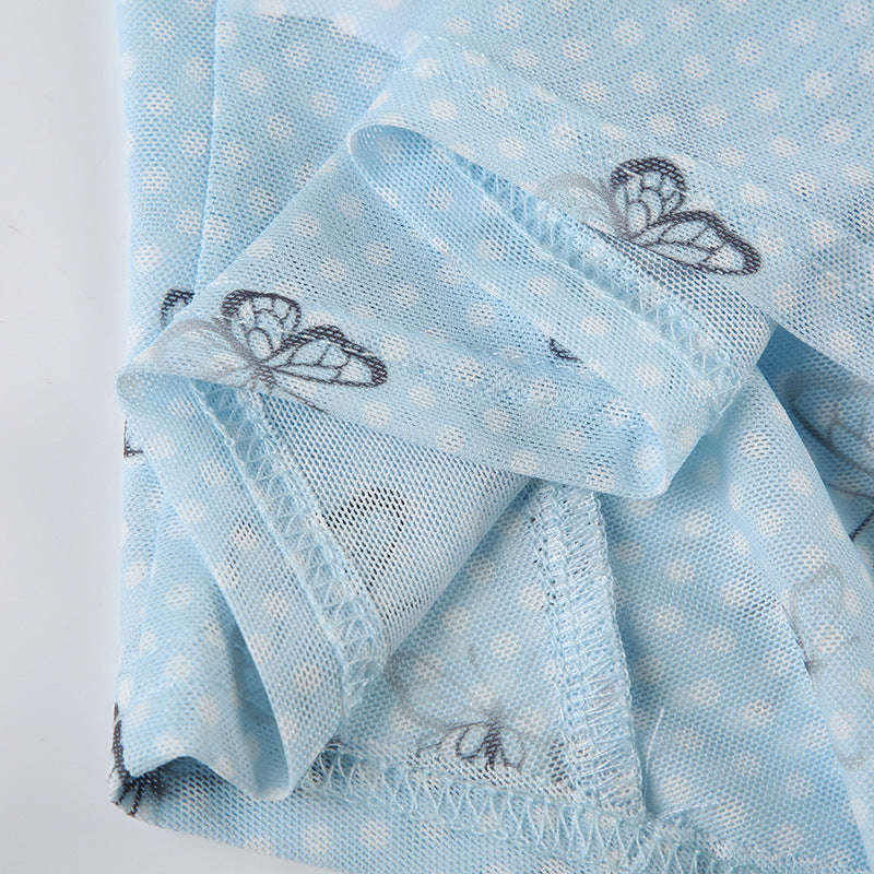 Romantic Floral Lace - Up Sheer Corset