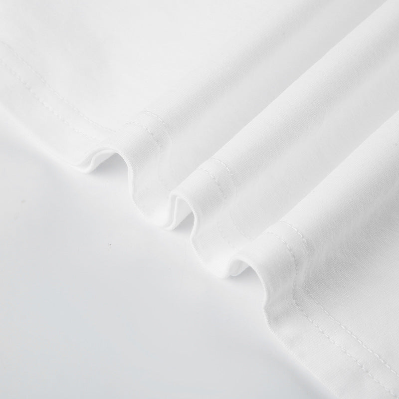 Personalized Letter - Slogan Off - Shoulder Crop Top