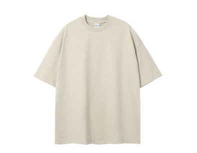 385G Heavyweight Solid Loose-Fit T-Shirt