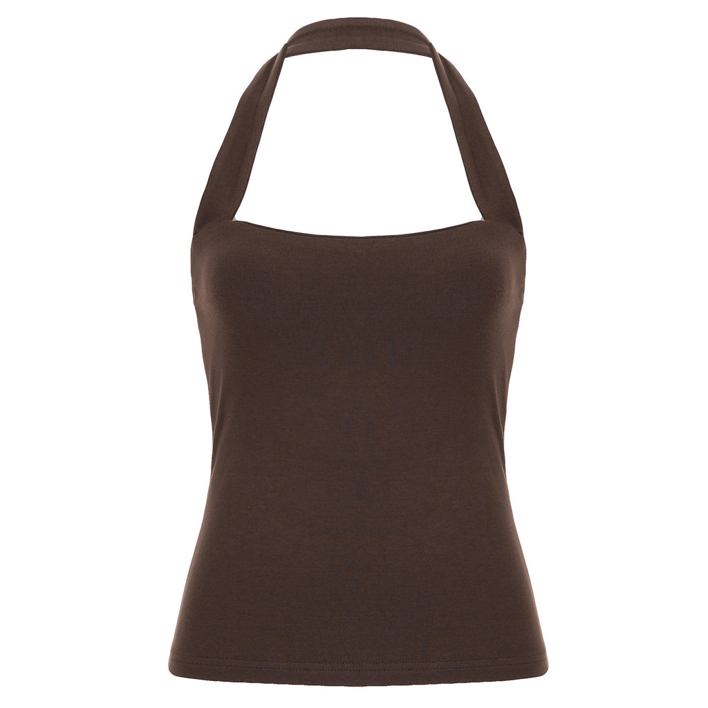 Everyday Sexy Halter Solid - Color Undershirt