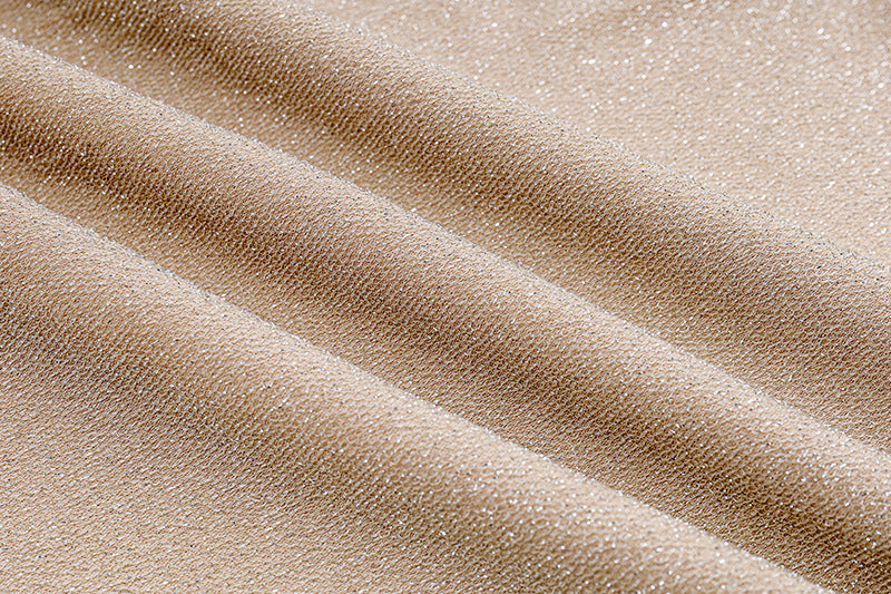 Shimmer Cutout High - Slit Gown