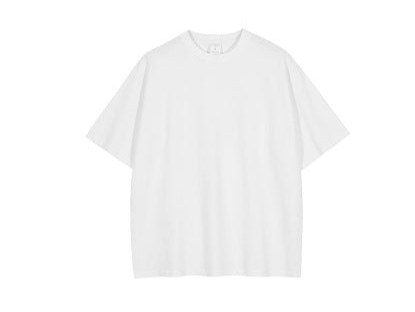 Simple Loose Basic Solid - Color Short - Sleeve T - Shirt