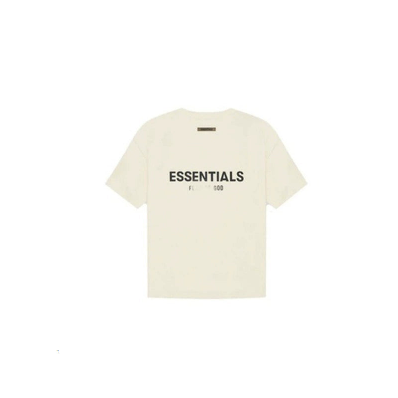 Basic - Style Embossed Loose Short - Sleeve Top