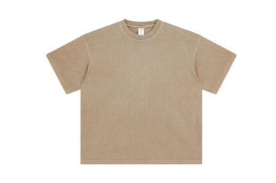 250G Vintage Washed Distressed Loose-Fit Cotton T-Shirt