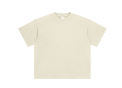 250G Vintage Washed Distressed Loose-Fit Cotton T-Shirt