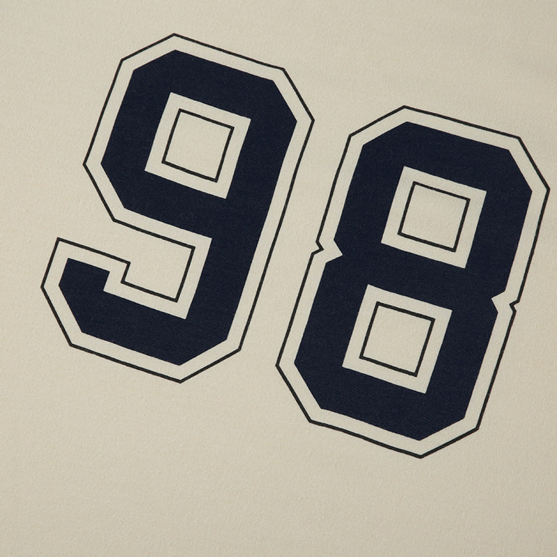 Personalized Number Color - Block Off - Shoulder Loose T - Shirt