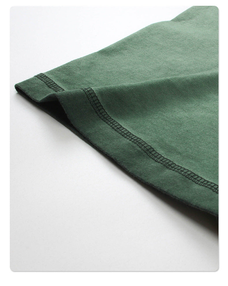 Dopamine - Inspired Washed Vintage Batik - Dyed Faded Round - Neck T - Shirt