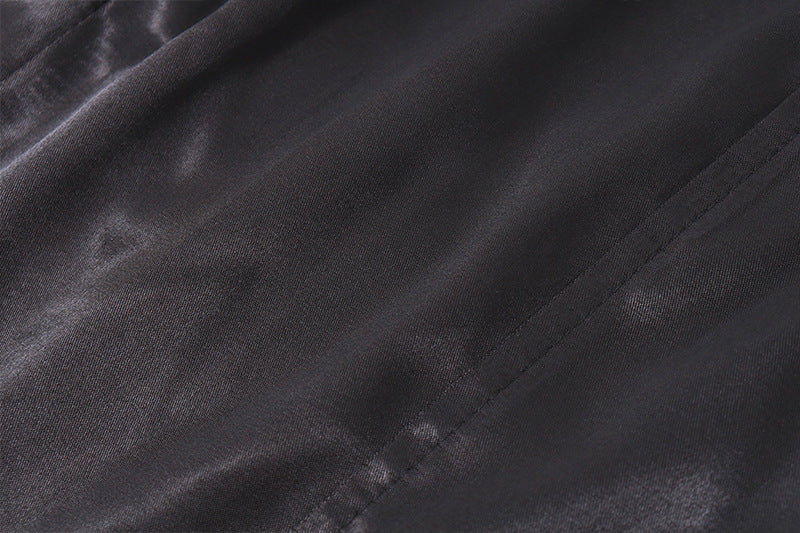 Satin Bandeau Bodycon Dress