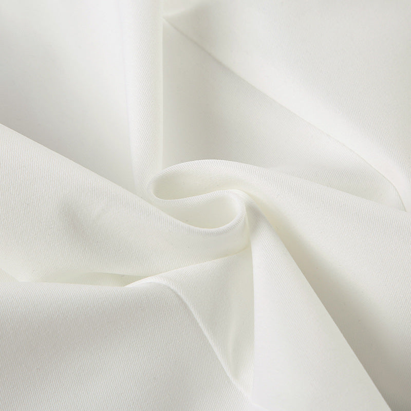 Elegant French V-Neck Lace Top