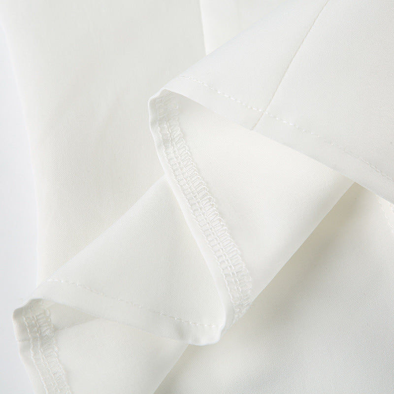 Sultry Twist - Knot Collared Blouse