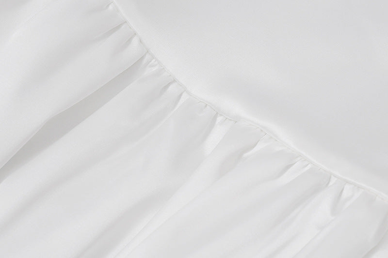 Sweet Twist Off - Shoulder Mini Dress