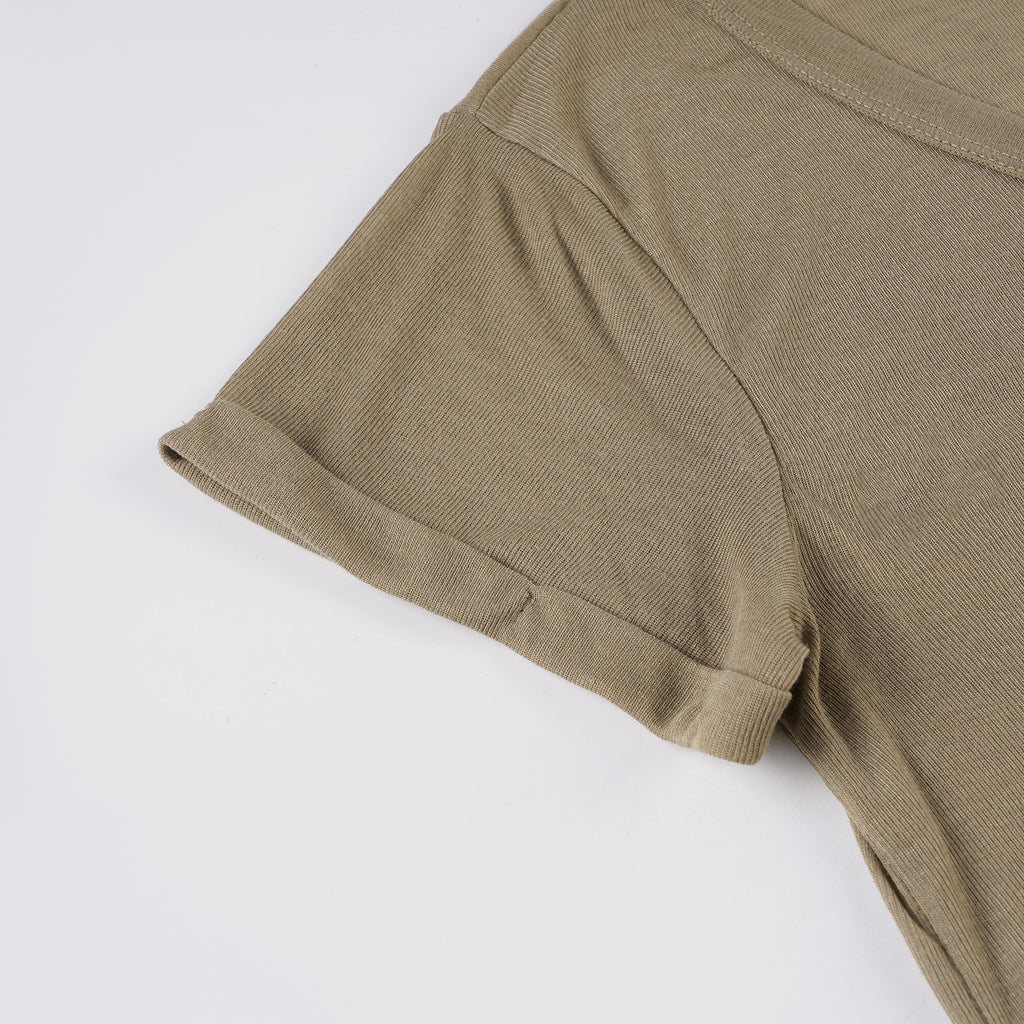 Rivet Cross Asymmetric V - Neck T - Shirt