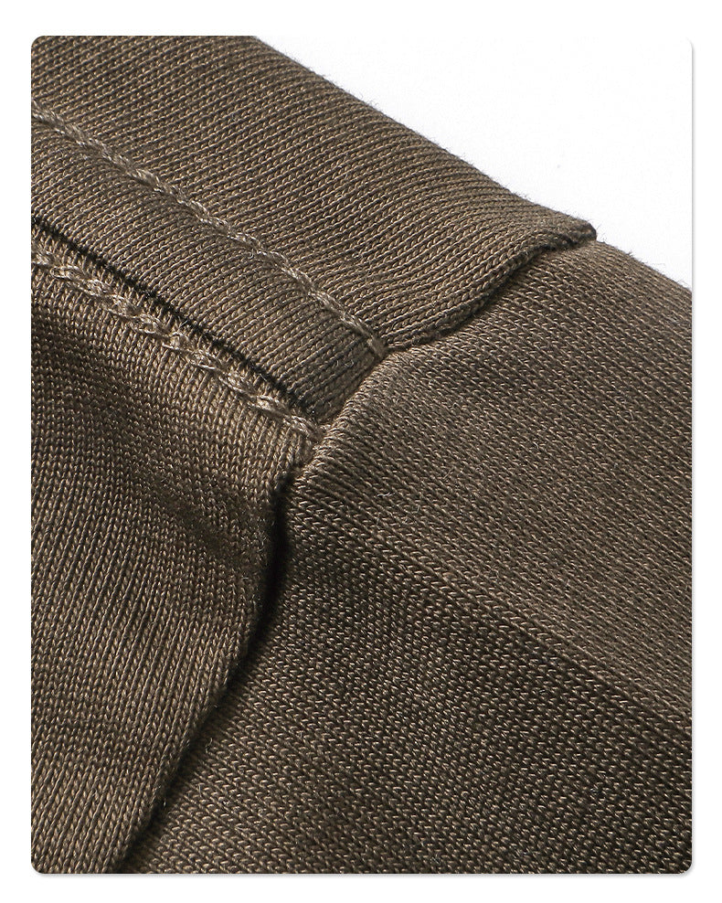 Spray-Dyed Distressed Loose-Fit Vintage Washed T-Shirt